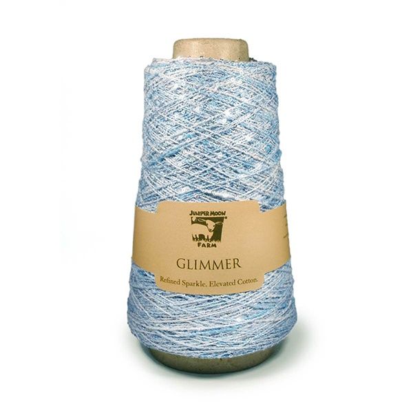 Juniper Moon Farm Glimmer cone yarn