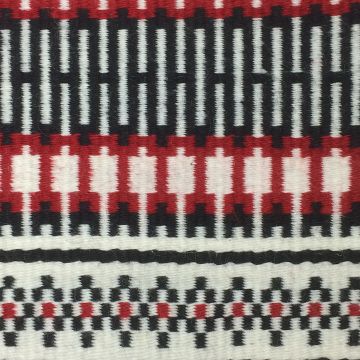 Krokbragd on the Floor Loom