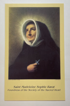St. Madeleine Sophie Barat Prayer Card