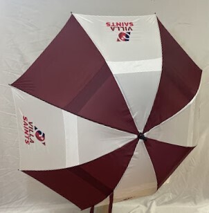 Maroon/Wht Saints Umbrella