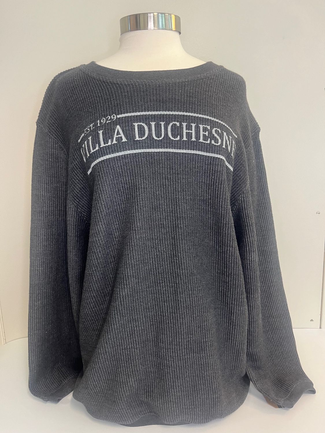 Gray Corded Crew Est 1929