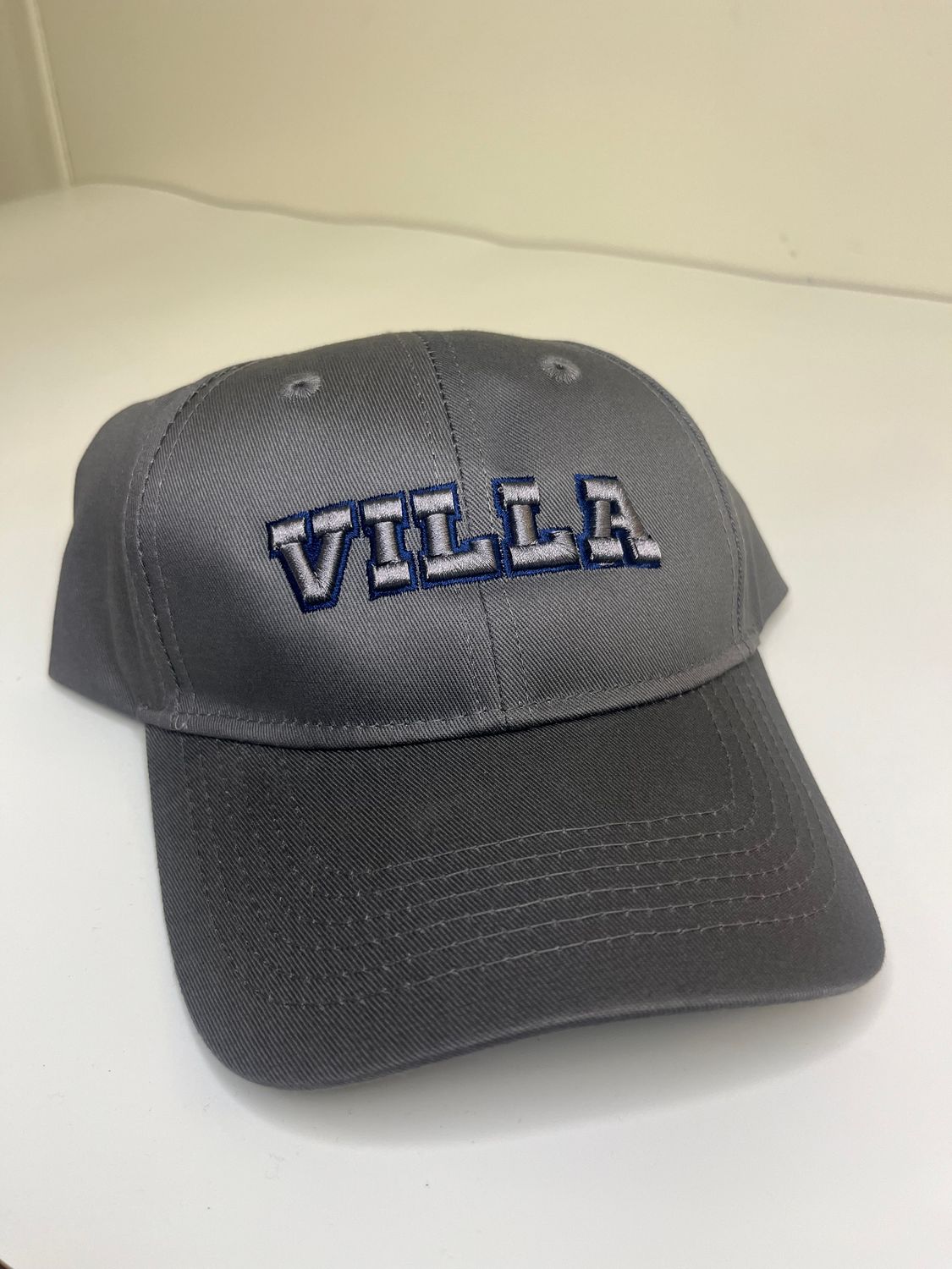 Youth Grey Baseball Hat w/ Villa