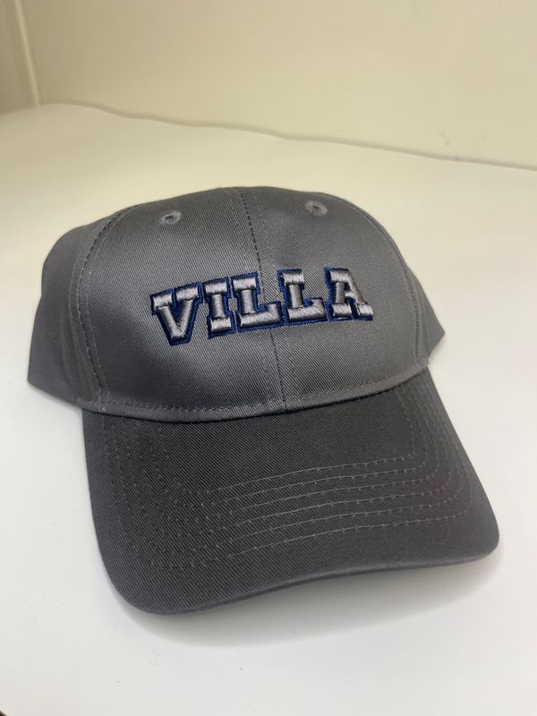 Youth Grey Baseball Hat w/ Villa