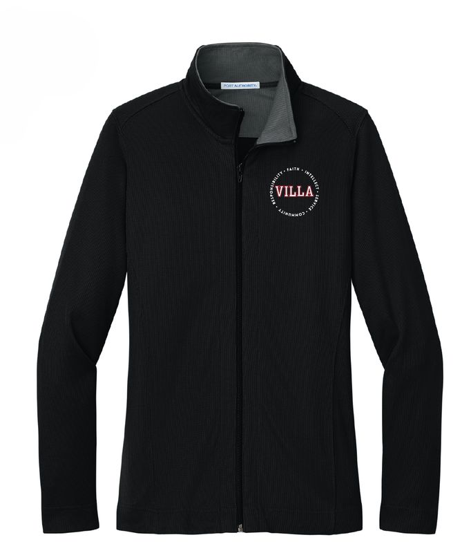 Wmns Blk Full Zip w/ Goals