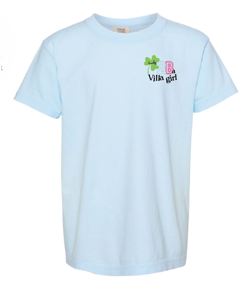 YTH Lt Blue Lucky 2B Tee 