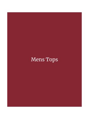Men&#39;s Tops