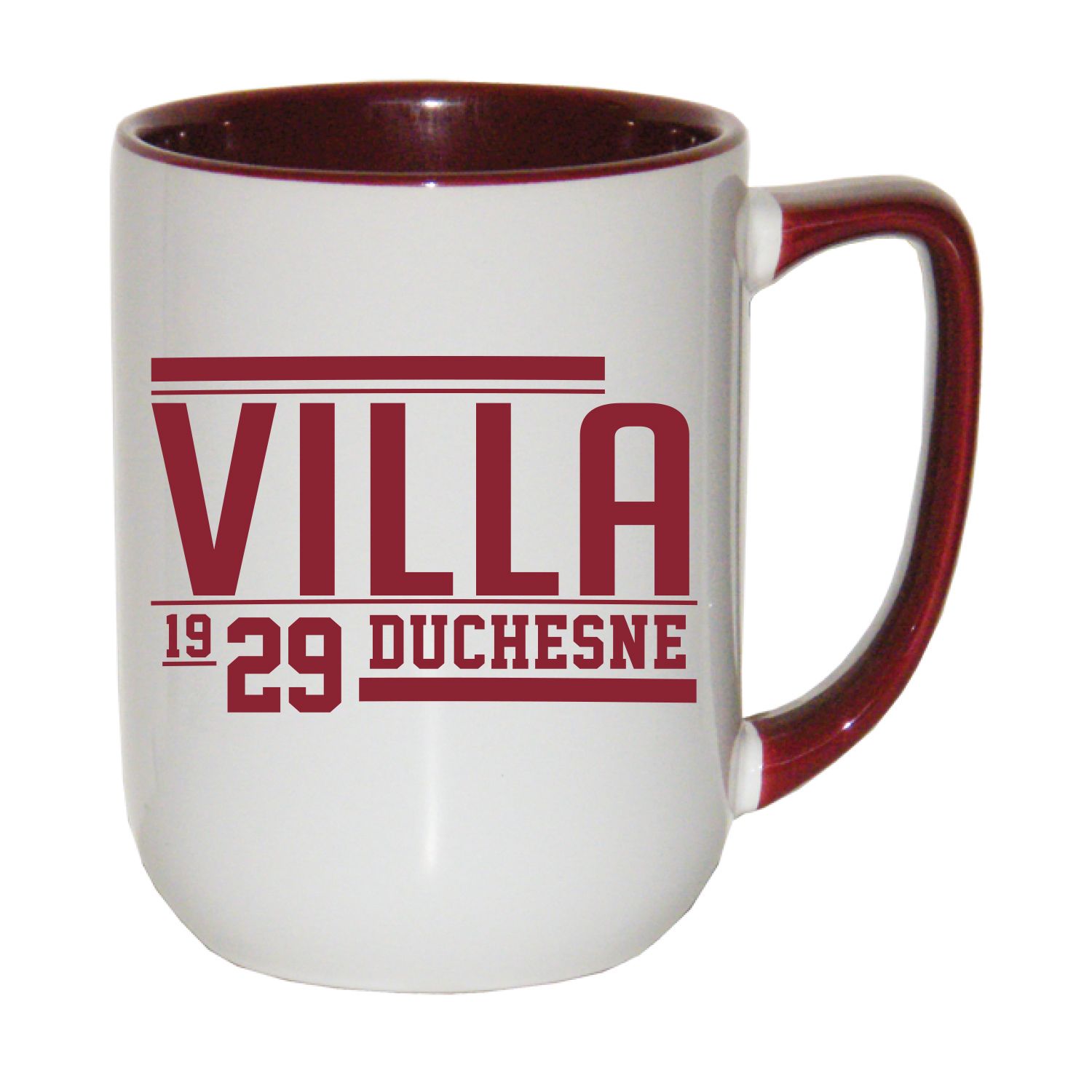 Wht/Mrn VILLA 29 Mug