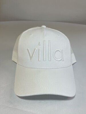 White villa 3D Trucker Hat