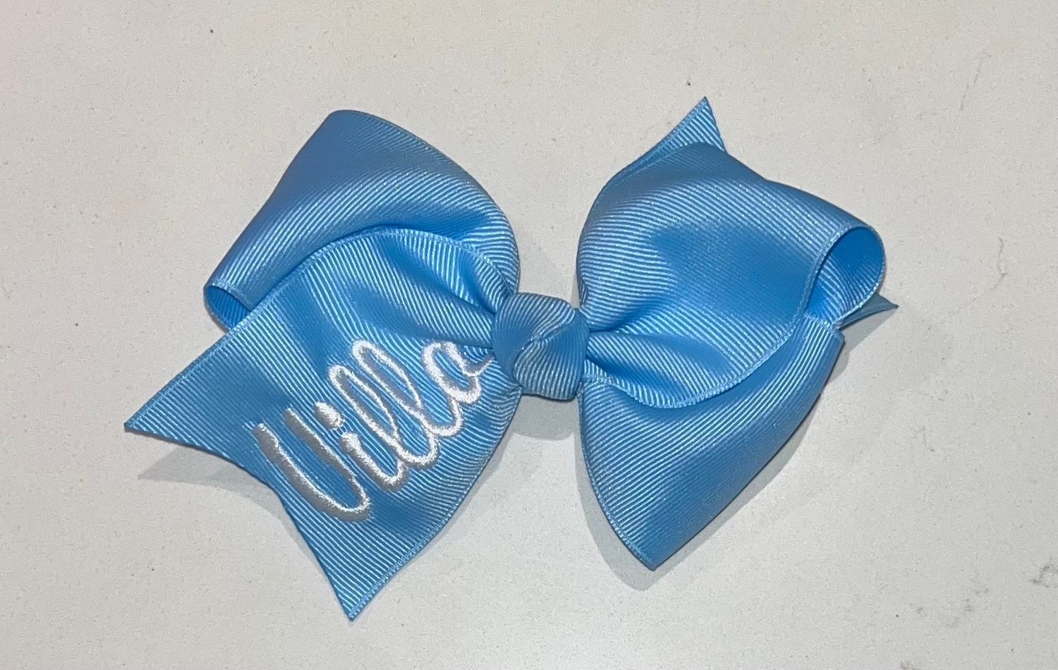 3&quot; Hair Bow Light Blue