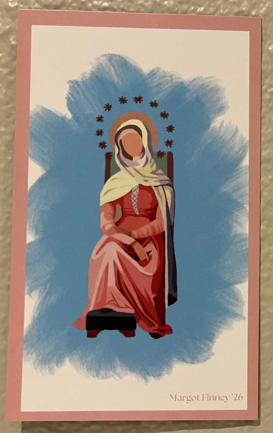 Mater Prayer Card