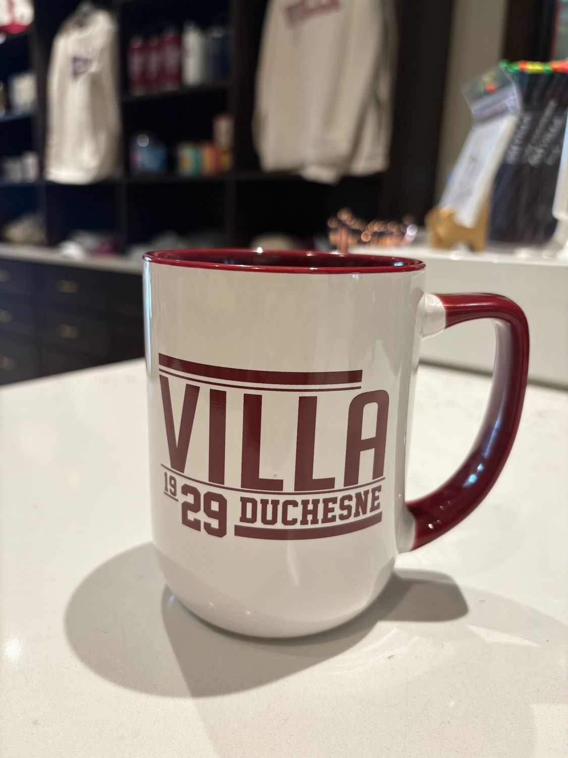 Wht/Mrn VILLA 29 Mug