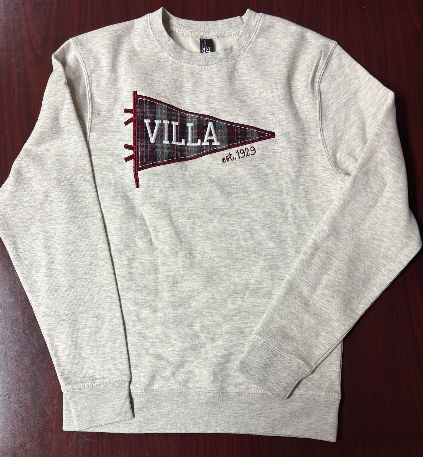 Oatmeal Plaid Pennant w/ 1929