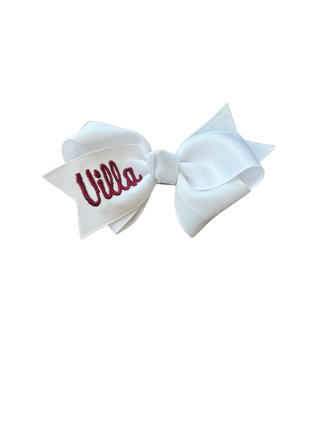 Wht 3" Bow Villa