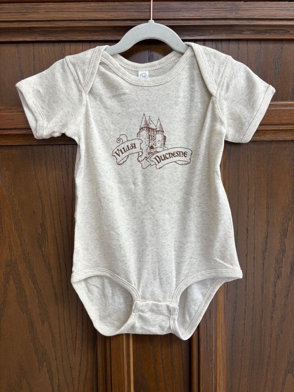 Baby Brown Towers Onesie