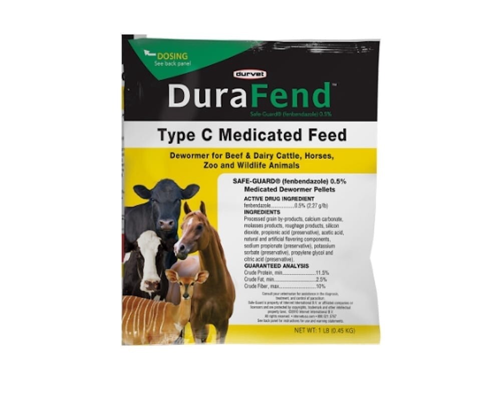 Durafend Safeugard Wormer 1lb Durafend Safeugard Wormer 1lb