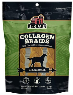 RedBarn Collagen Braid Small