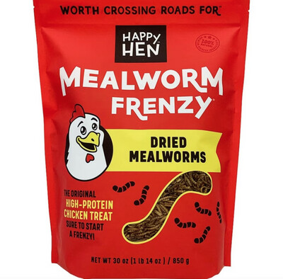 Happy Hen Mealworm Frenzy 30oz