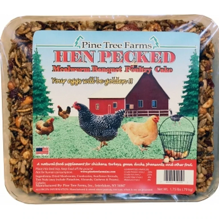 Hen Pecked Mealworm Banquet Poultry Cake
