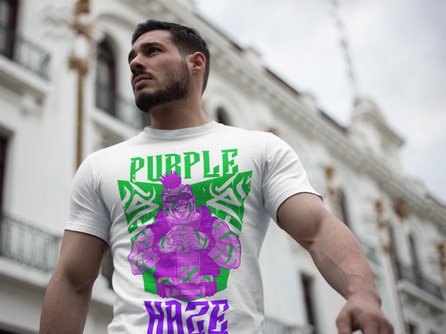 Purple Haze Anime Illustration