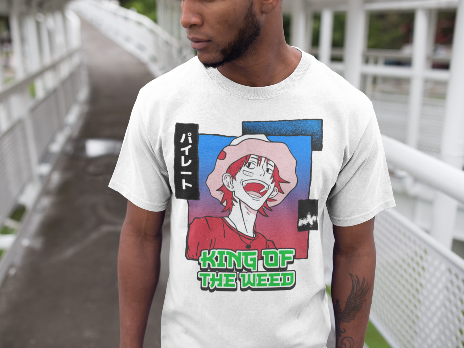 King of the Weed Anime Illustration