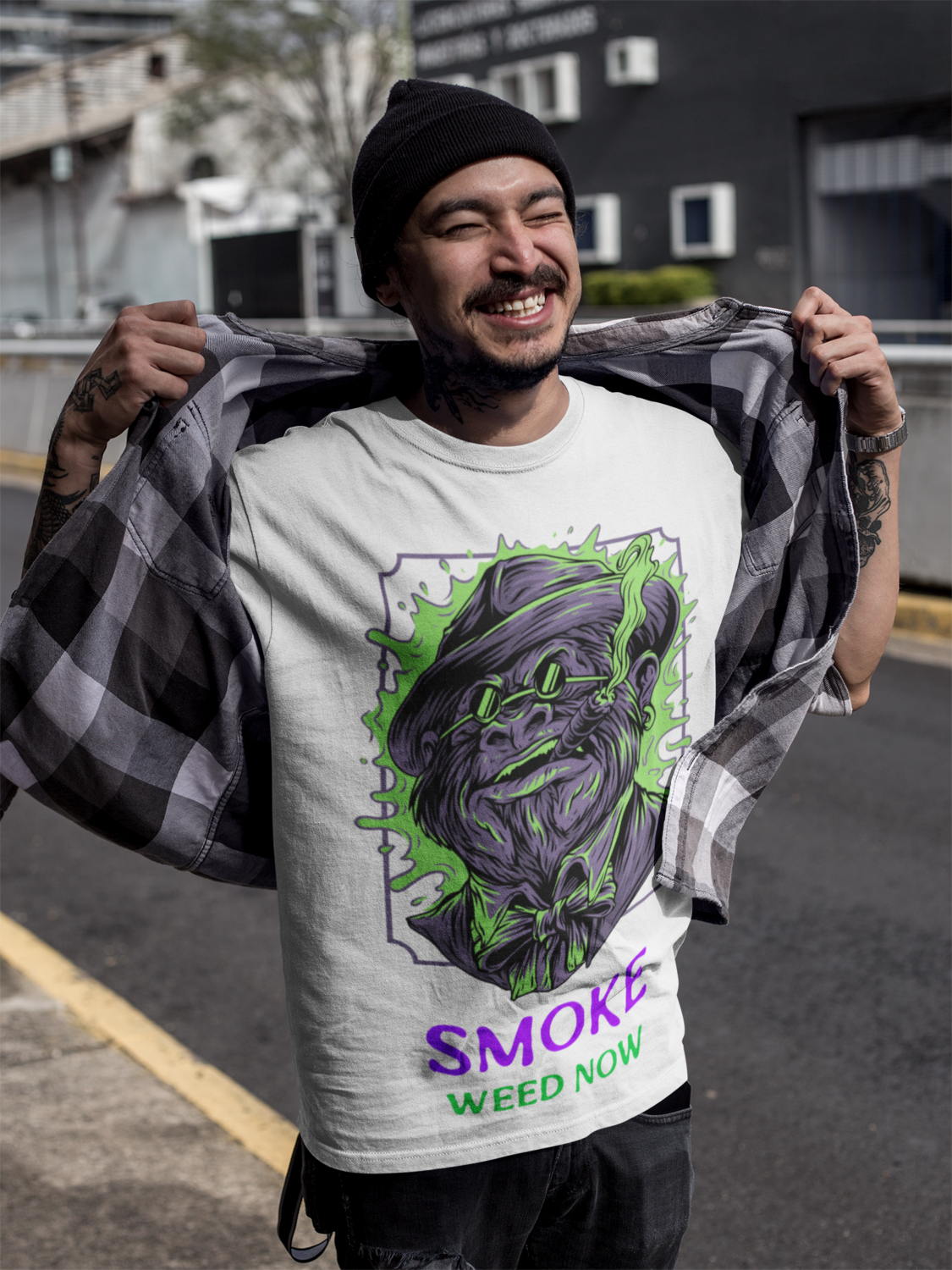 Smoke Weed Now Anime Illustration