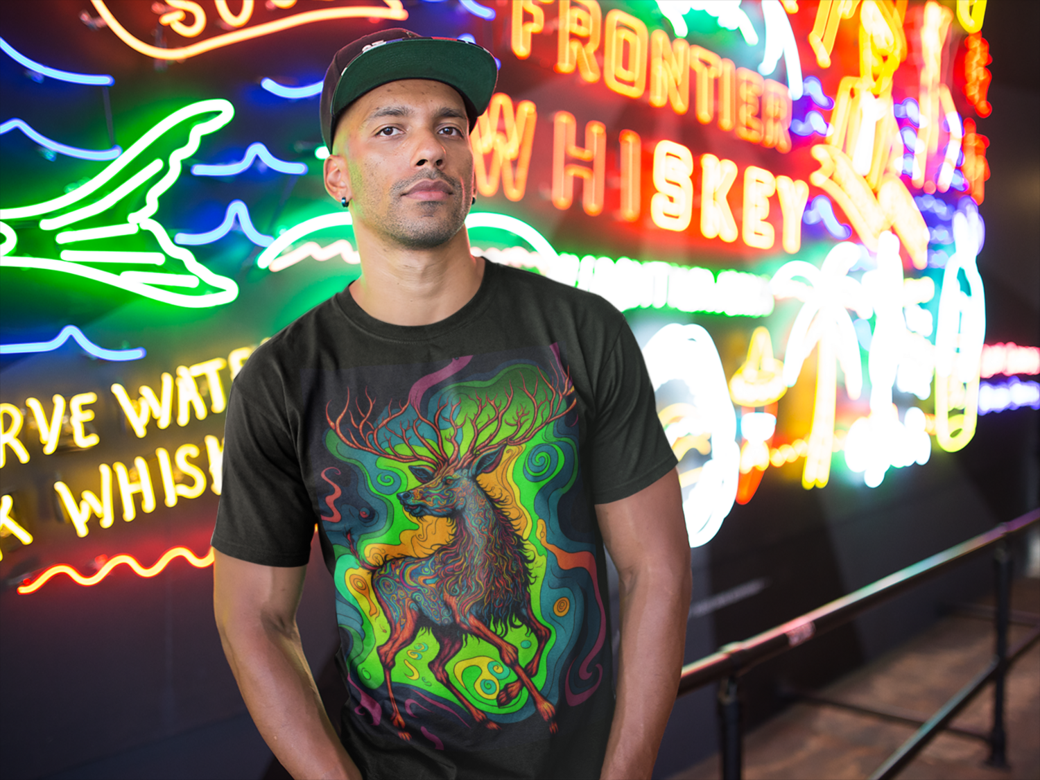 psyschadelische deer