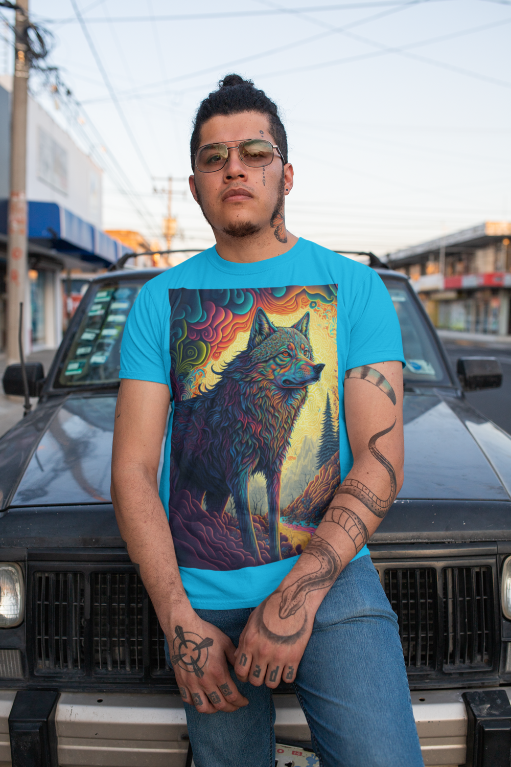 Psyschadelischer wolf