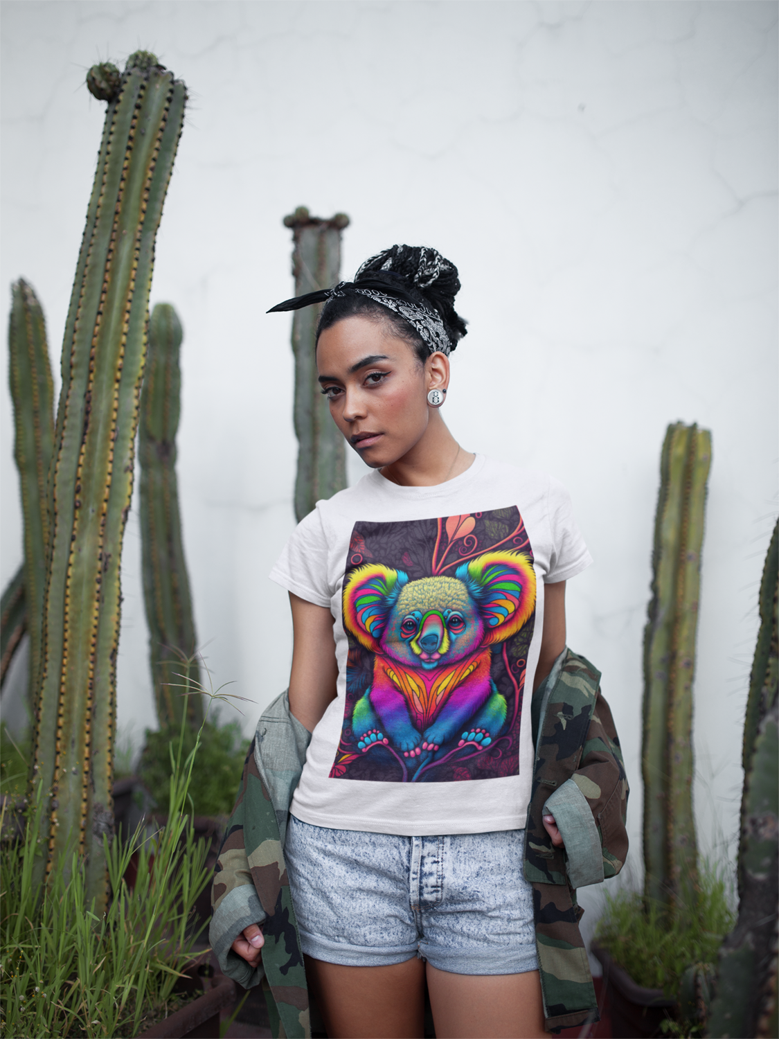 Psychedelischer Koala