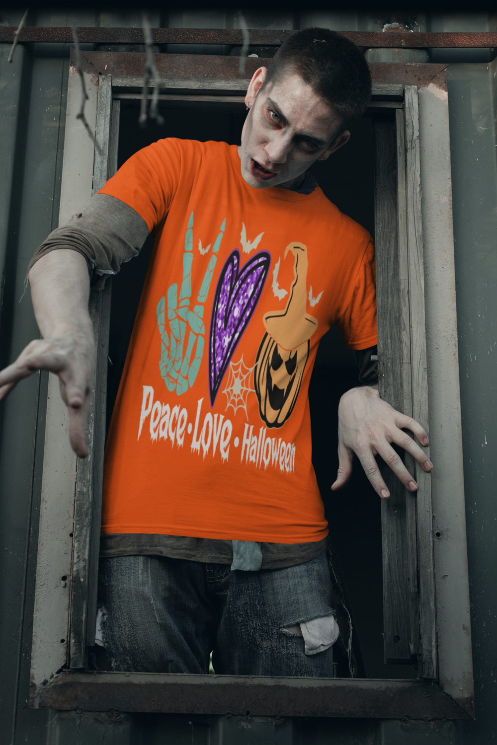 Peace Love Halloween