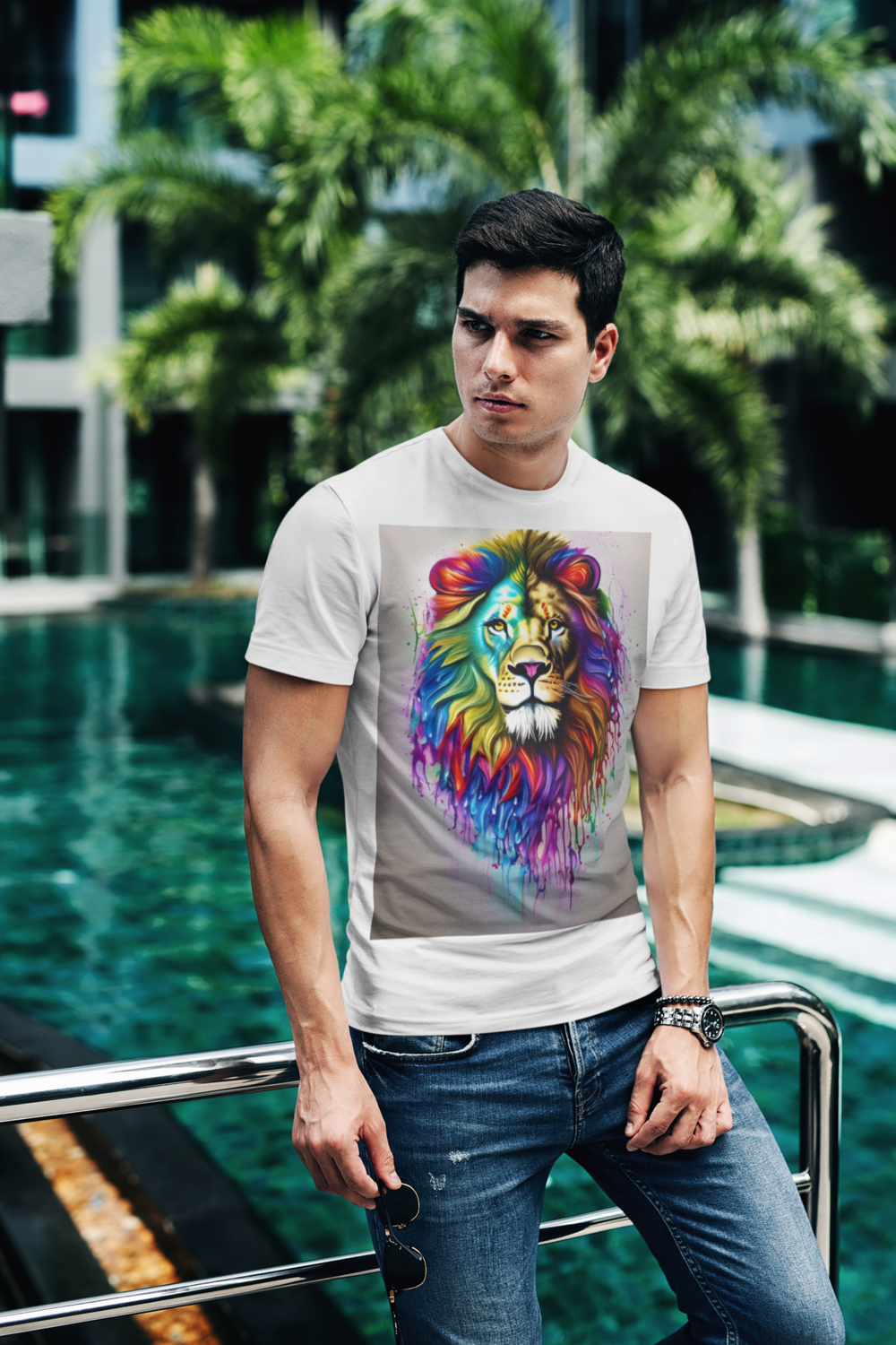 Rainbow Lion