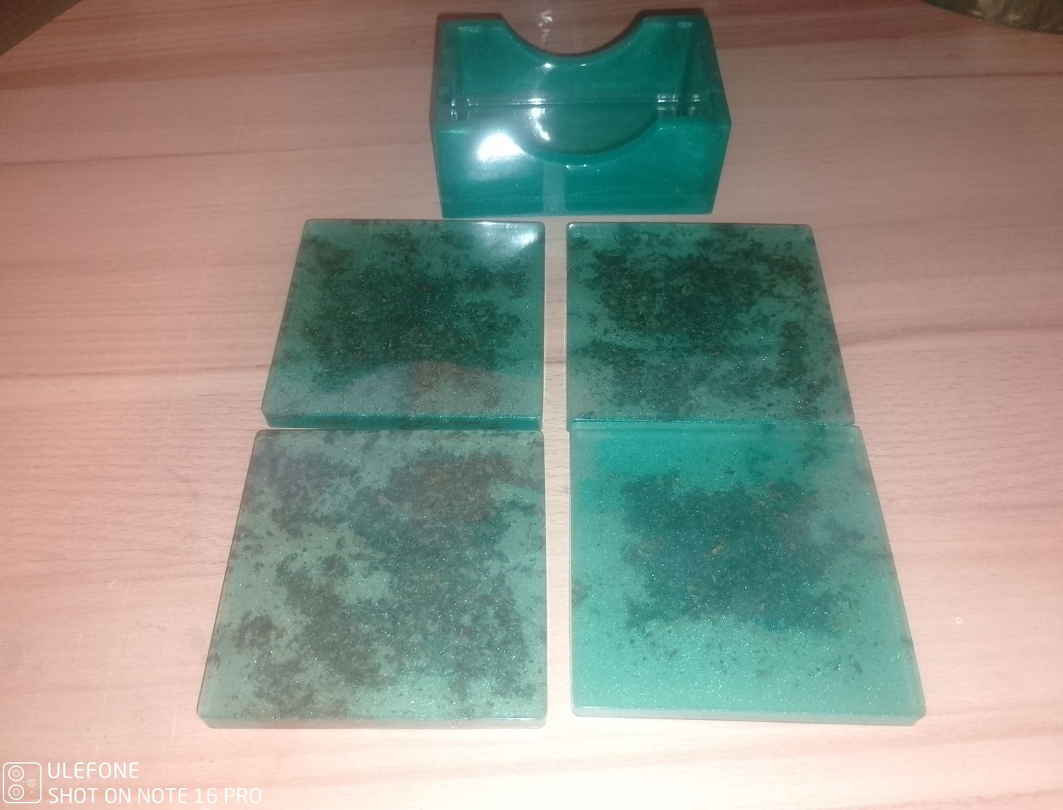 Epoxidharz Tassen/Gläser Untersetzer