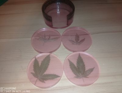 Epoxidharz Tassen Gläser Untersetzer