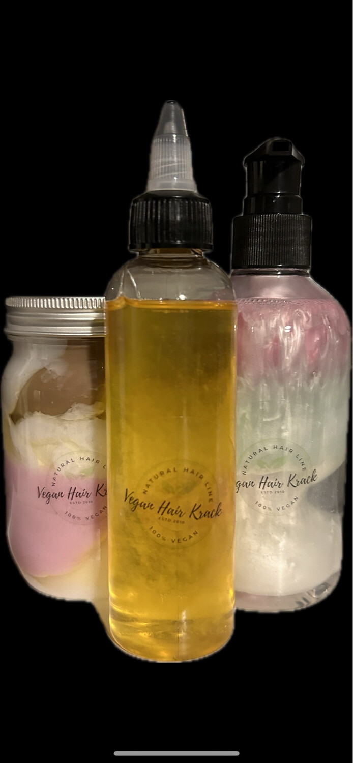 Bundle Shampoo, Conditioner And Hair Oil
