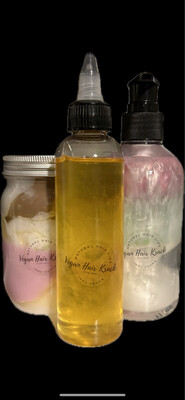 Bundle Shampoo, Conditioner And Hair Oil
