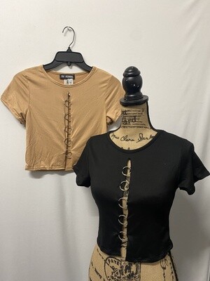 Junior Top Open Chest With Hoop Rings