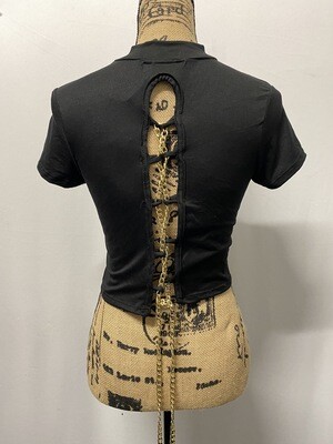Junior Top With Open Back And Chain
