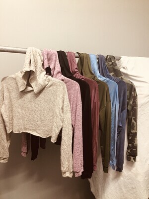 Junior Long Sleeve Hoodie Without Cover Stitch