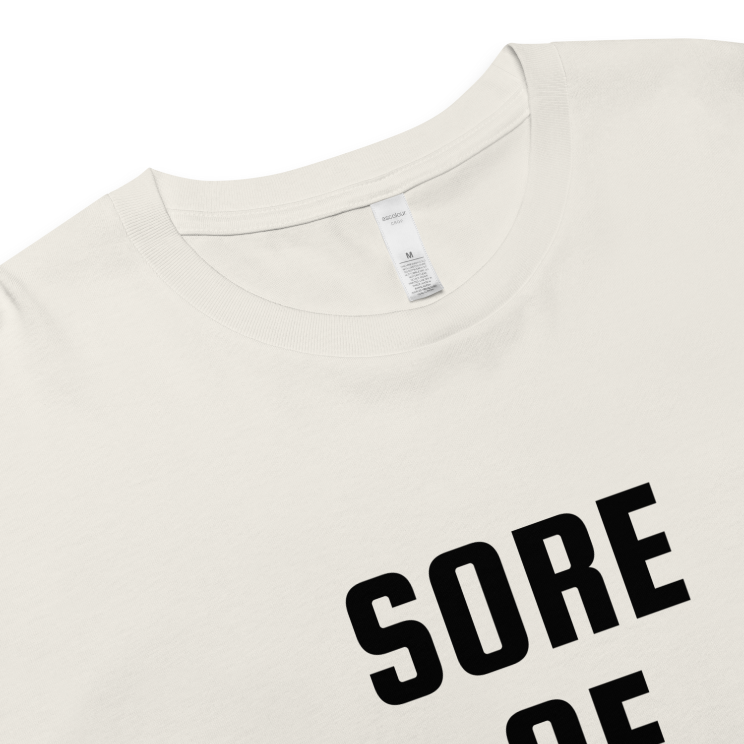 Women’s sore af crop top