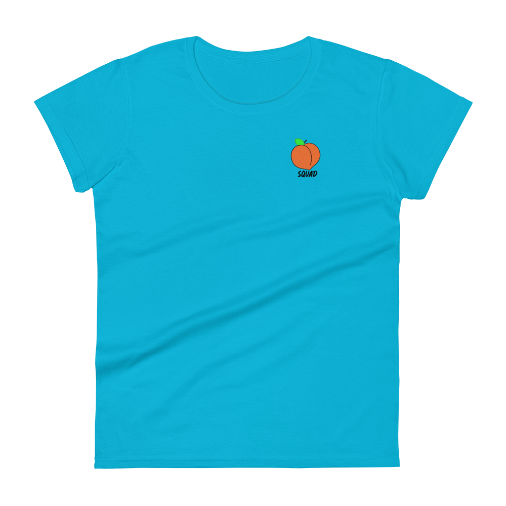 Peach squad Women&#39;s short sleeve t-shirt