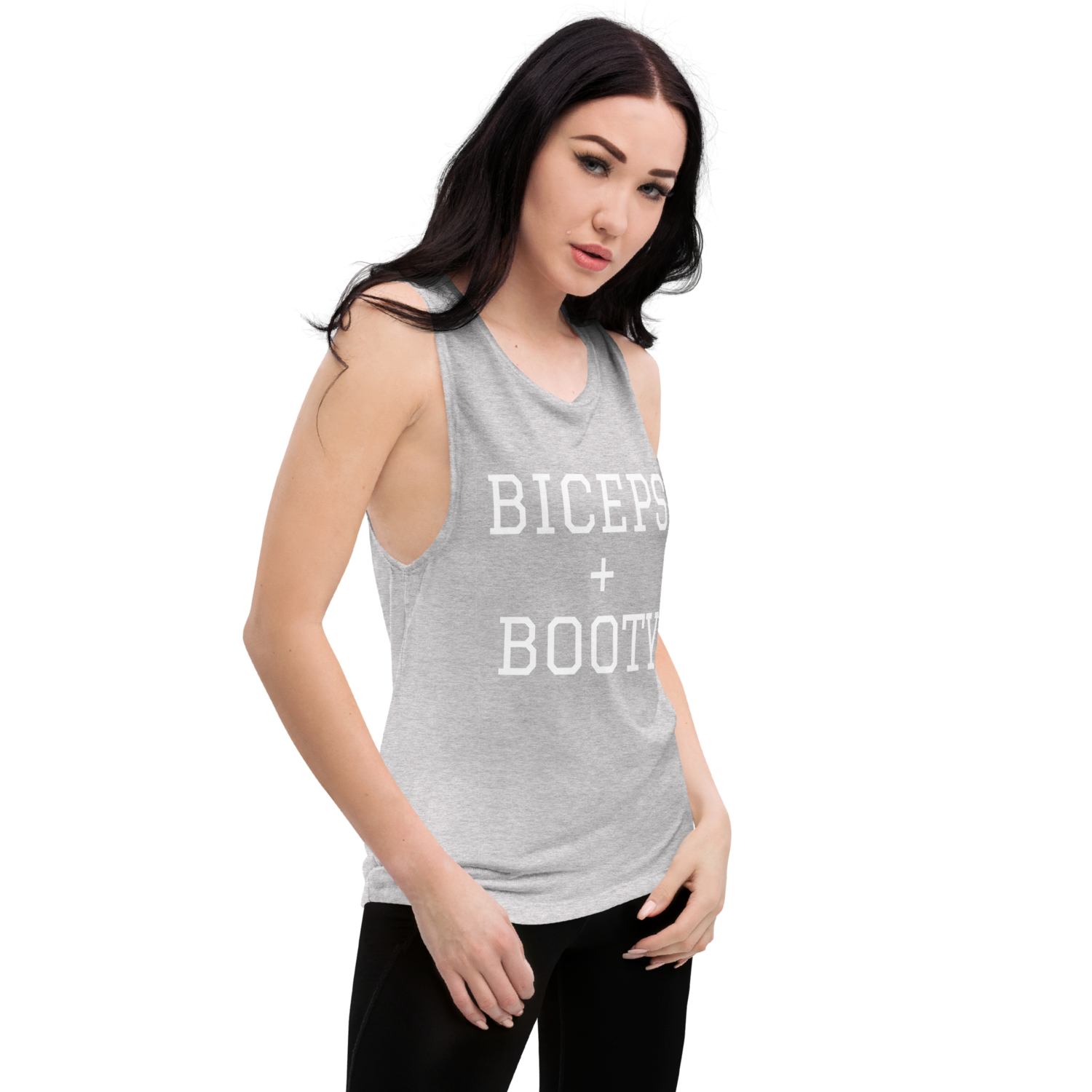Ladies’  Biceps + booty Muscle Tank