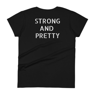Strong and pretty Women&#39;s short sleeve t-shirt