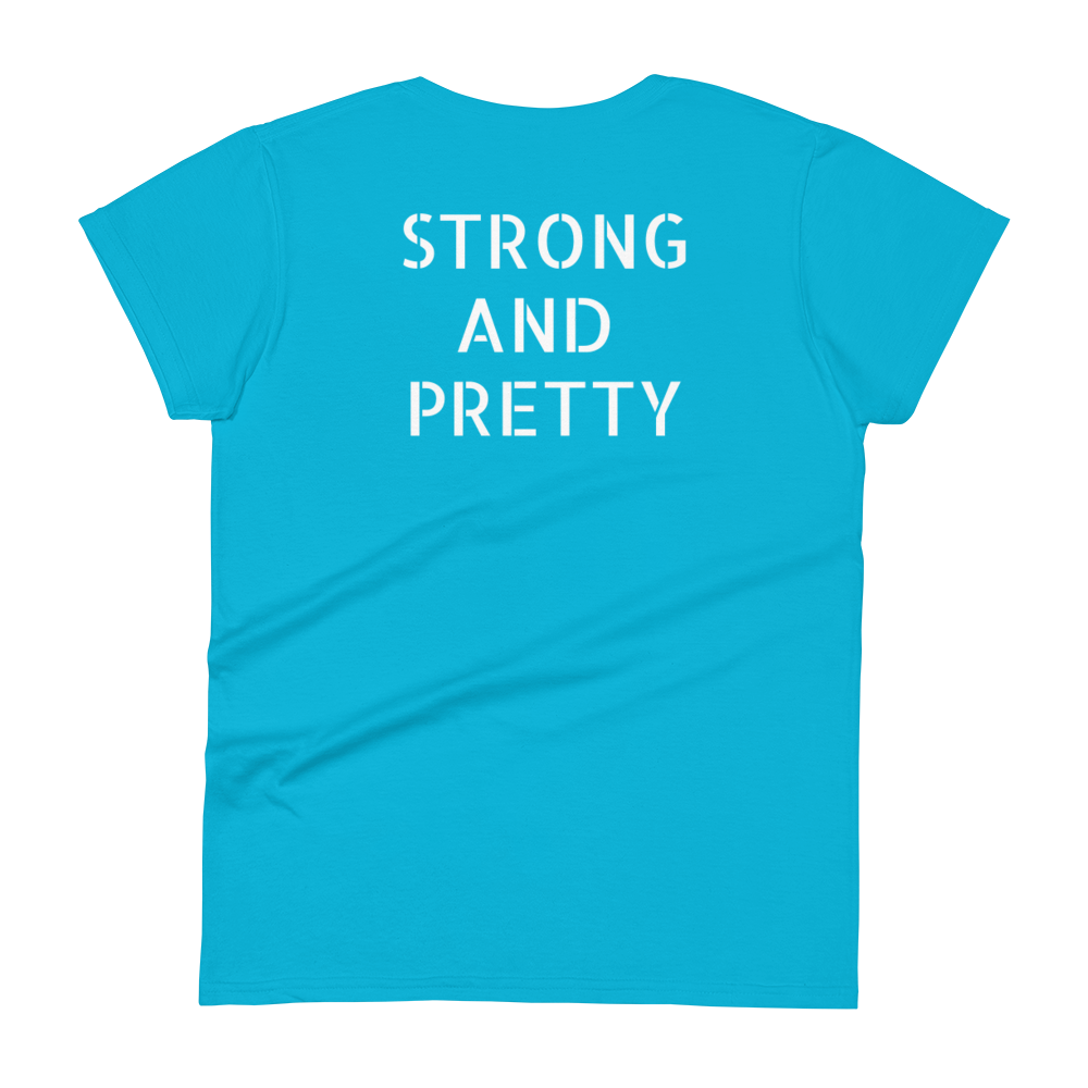 Strong and pretty Women&#39;s short sleeve t-shirt