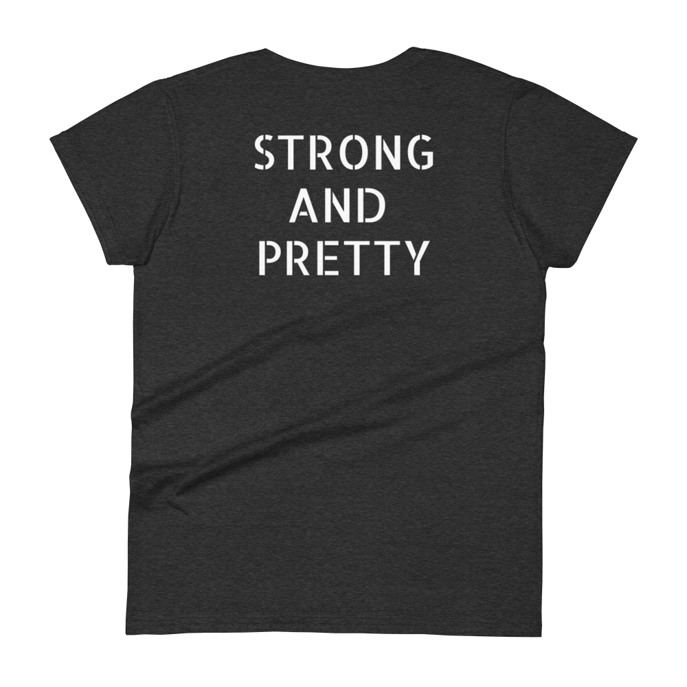 Strong and pretty Women&#39;s short sleeve t-shirt