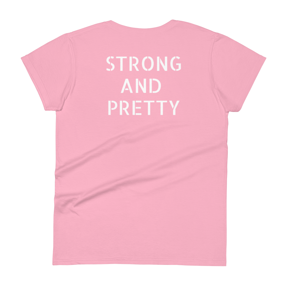 Strong and pretty Women&#39;s short sleeve t-shirt