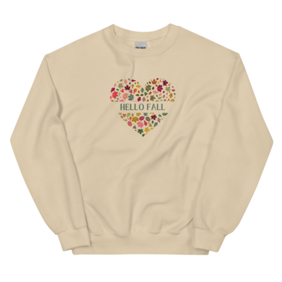 Hello Fall Womens Sweatshirt