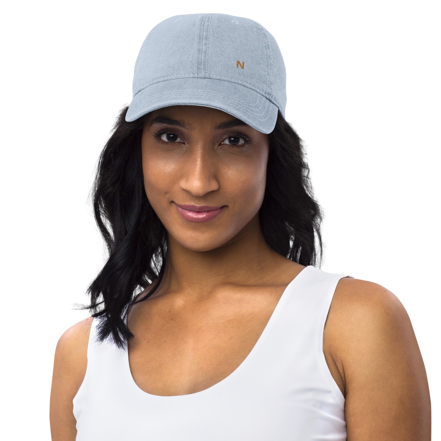 Light Wash Denim Hat