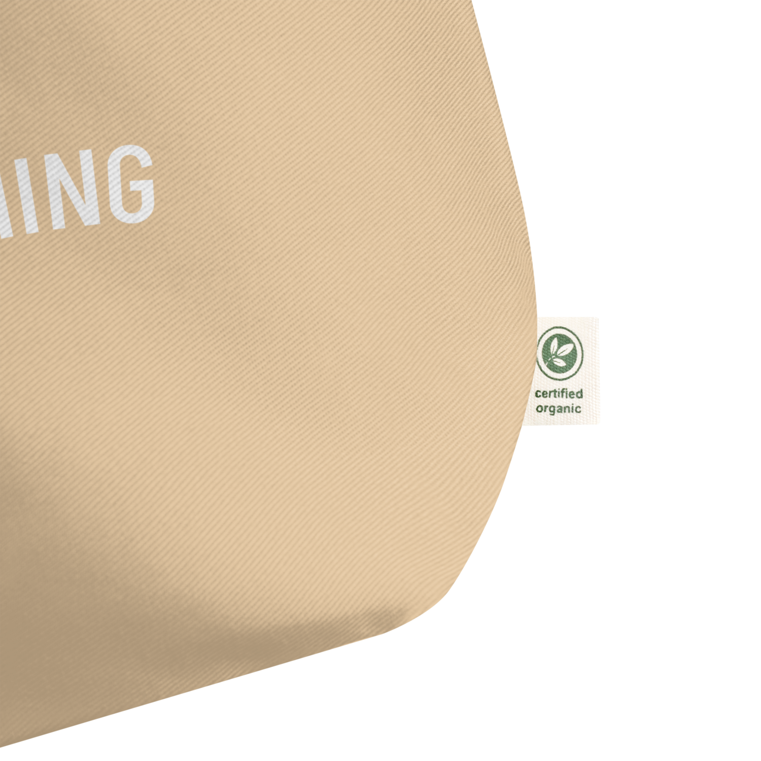 Everything Large organic tote bag