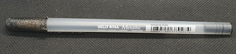 PG0002 Metalic Black Gelly Roll 0.4mm