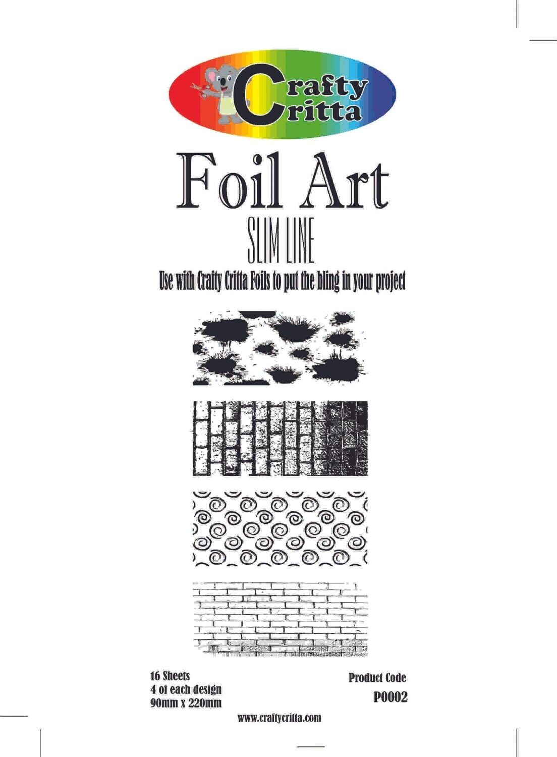 P0002 Foil Art