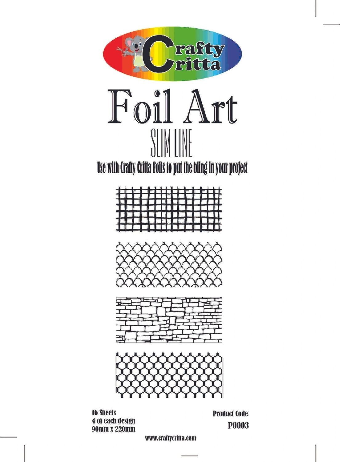 P0003 Foil Art